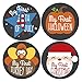 Baby's First Holidays Milestone Sticker Set - Baby Shower Gift Ideas - Set of 8