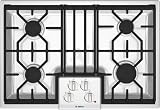 Bosch 500 Series NGM5024UC 30 Gas Cooktop with 4 Sealed Burners, Continuous Grates and... by Bosch