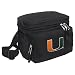 University of Miami Lunch Box Cooler Bag Insulated UM Logo - Top Quality Unique Lunchbox or Sophisticated Black Travel Bag - OFFICIAL NCAA COLLEGE LOGO Merchandise