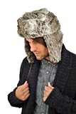 Unisex Fake Fur Trapper Hat -Ushanka Style.Size 60cm
