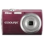 Nikon Coolpix S230 10MP Digital Camera with 3x Optical Zoom and 3 inch Touch Panel LCD (Plum)
