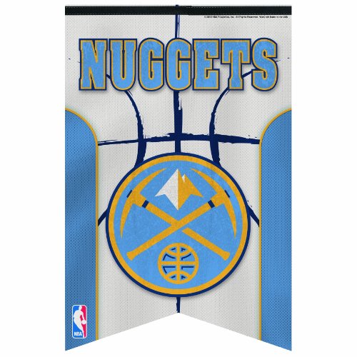 NBA Denver Nuggets Premium Felt Banner (17x26-Inch)