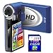 SVP T400-Blue 1280x720p True HD Camcorder with 2.4 LCD (SVP 16GB SDHC Memory Card Included)