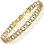 Yellow Gold Charm Link Bracelet