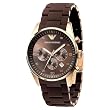Emporio Armani Mens AR5890 Brown Sport Chronograph Watch