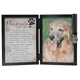 Pawprints Memorial Pet Tag Frame - Pawprints Left By You