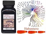 Noodlers Fountain Pen Ink - Habanero (HOT RED-ORANGE)
