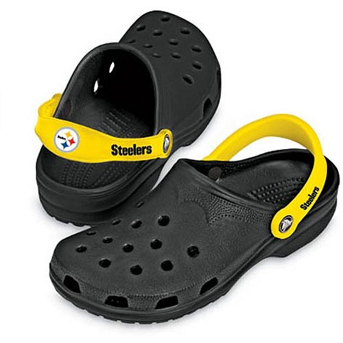 Pittisburgh Steelers Adult Crocs