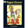 Magical Unicorns Stained Glass Coloring Book (Dover Stained Glass Coloring Book)