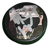 Dallas Stars Mike Modano Autographed Photo Hockey Puck, Proof Photo of Mike Signing for Us.