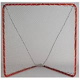 Sporting Goods : Practice Partner Galvanized Steel Lacrosse Goal with 4 MM Net