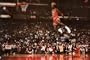 Michael Jordan Famous Foul Line Dunk Vintage Sports Poster Print - 24x36
