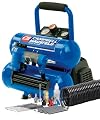 Campbell Hausfeld FP209599AV 2 Gallon Mini Twin-Stack Air Compressor with 1 1/4-Inch 2-in-1 Brad Nailer / Stapler Kit