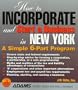 How To Incorporate and Start a Business in New York