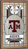 Texas A M Aggies Framed Glass Wall Clock - B0009V4D4Y