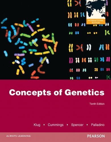 Concepts of Genetics Plus MasteringGenetics with Etext -- Access Card Package (International Edition) by Klug, William S., Cummings, Michael R., Spencer, Charlotte A (2011) Paperback