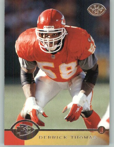 1996 Leaf #22 Derrick Thomas - Kansas City Chiefs (Football Cards)