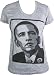 Obey Obama Womens Tri-blend Heather Grey T-Shirt