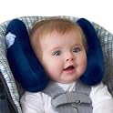 Kiddopotamus Cradler Adjustable Head Support - Navy