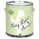 Flathaus Fine Foods Gourmet Cookies, Key Lime Snaps, 16-Ounce Can