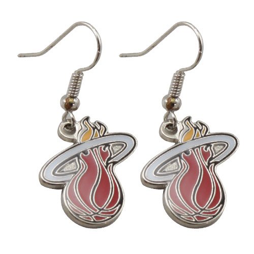 Miami Heat - NBA Team Logo Dangler Earrings