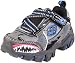 Skechers Afterburn Shark Themed Sneaker (Toddler/Little Kid),Charcoal/Blue,8 M US Toddler
