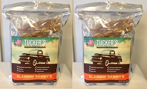 Tuckers Bones Slammin Sam Chicken & Banana Dog Treat - 2 lbs (2 Pack)