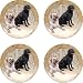 Set of Four Labrador Retriever Ambiance Coasters - Style vpa1