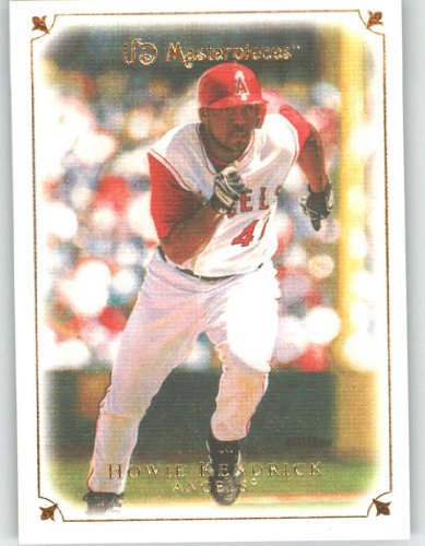 2007 Upper Deck / UD Masterpieces #66 Howie Kendrick - Los Angeles Angels? ? ? ? ? ? ? (Baseball Cards)