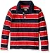 The Children's Place Boys' Toddler Long Sleeve Striped Slub Polo