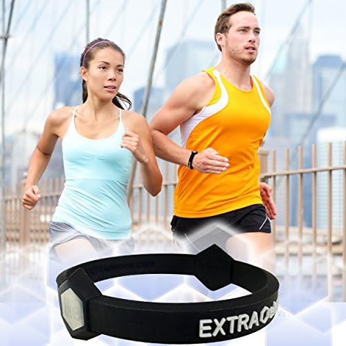 Extra Element Silicone Magnetic Sports Bracelet Balance Power