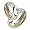 Orazio - Stunning Two Tone Comfort Fit Wedding Band for Him & Her! Custom Made! Choose your Size.
