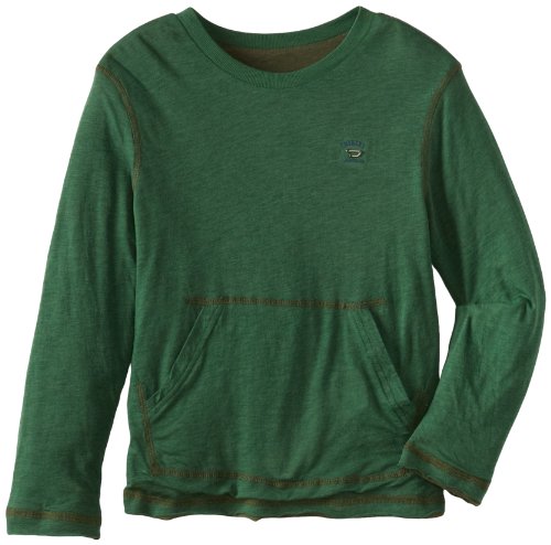 Diesel Little Boys' Tigiady Long Sleeve Reversible Super Soft Double Layer T-Shirt