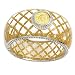 Resin & Yellow Laser Finish Bangle