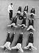 Yale University Swimmers Do Strengthening Exercises on Floor of Gym Photographic Poster Print by Alfred Eisenstaedt, 30x40