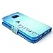 S6 Edge Case, S6 Edge Flip Case, Tradekmk(TM) Brand New Special Slim PU Leather Wallet Stand Protector Case Cover[Colored Drawing Pattern] For Samsung Galaxy S6 Edge [+Stylus+Screen Protector+Cleaning Cloth]-(Series-RF)