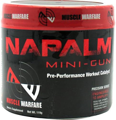 Muscle Warfare Napalm Mini Gun Fruit Punch 30/SERV