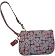 Women's Coach Heritage Bias Small Multicolor Wristlet