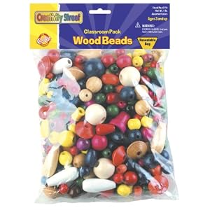 Big Bag of Wood Beads by 
