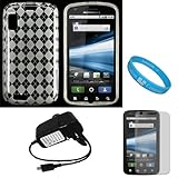 Clear Argyle Premium Thermoplastic Polyurethane Protective TPU Silicone Ski ....