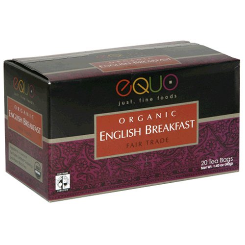 EQUO Tea, English Breakfast, 20-Count Box (Pack of 6) by EQUO
