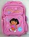 Full size Dora the Explorer Rolling Backpack luggage : Stars ! Las Estrellas !