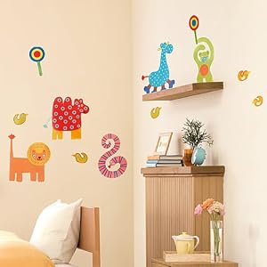 Zoo - Medium Wall Decals Sticke