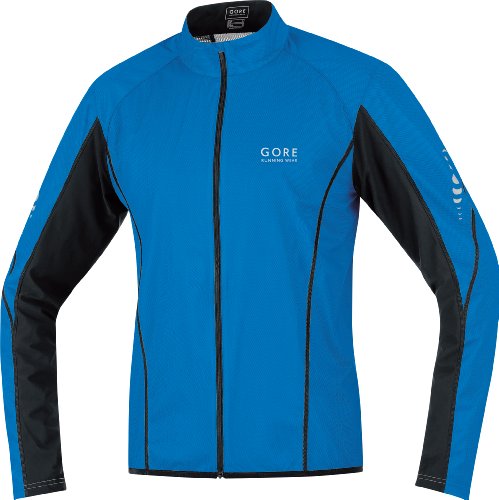 GORE RUNNING WEAR Herren Jacke Active Shell PULSE, pool blue/black, XXL Preisvergleich