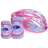 Bell Kids Sparkling Sport Helmet and Pads Value Pack