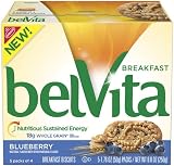 Sale Belvita Breakfast Biscuit, Blueberry, 8.8-Ounce (Pack of 3) by belVita