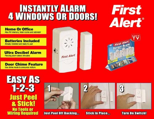 Tools: First Alert Instant Door Window Sensor Alarm System