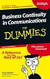 Business Continuity in Communications for Dummies Avaya Limited
Edition