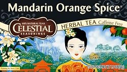 Celestial Seasonings Herb Tea, Mandarin Orange Spice, 20-Count Tea Bags (Pack of 6)