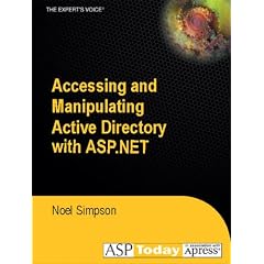 Accessing and Manipulating Active Directory with ASP.NET